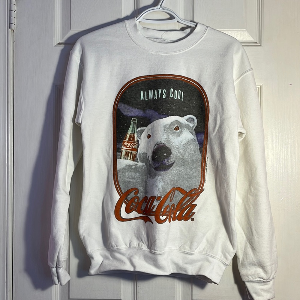 Urban Outfitters Coca-Cola Polar Bear Sweatshirt